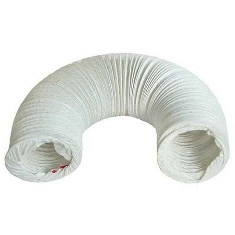 Tuyau d'évacuation d'air pour sèche-linge 82 mm – Longueur 2,5 m – Compatible avec divers modèles – Évacuation efficace de l'air chaud - OE82MM