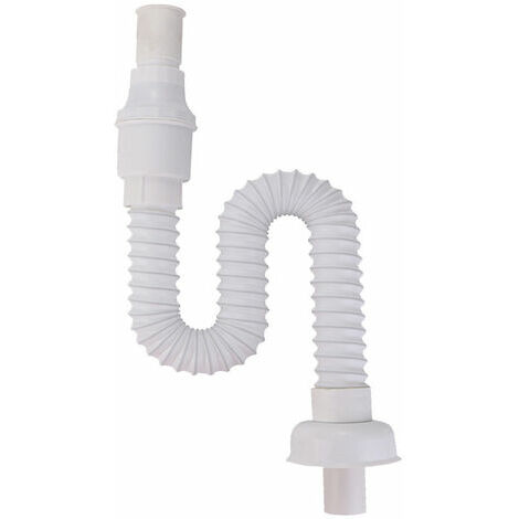Kit siphon pour lavabo avec siphon : Nizirioo Kit de tuyau de vidange pour  lavabo et évier de salle de bain avec tuyau de vidange flexible de 300 à  1000 mm : : Bricolage