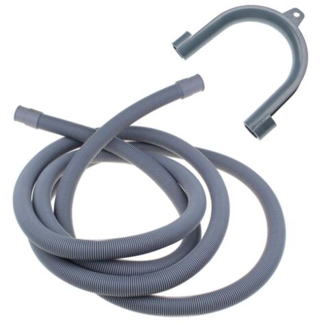 Tuyau d'évacuation d'eau universel avec sorties droites 18-22mm (L3000mm)