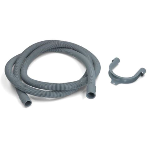 Tuyau d'évacuation d'eau universel avec sorties droites 22-29mm (L2000mm)