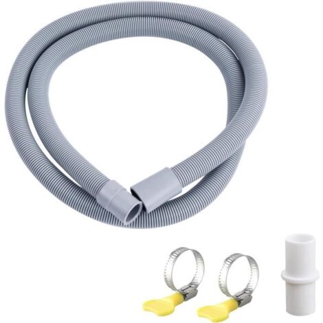 Tuyau d'évacuation d'eau - Universel - Tuyau Lave-Linge - Diamètre intérieur 20 mm - Débit en L/min 32
