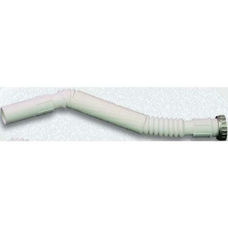 Tuyau flexible d'évacuation 32 mm – Longueur ajustable 300 à 800 mm – Filetage femelle 1' 1/4 – PPL copolymère multi-orientable – Achat Utile