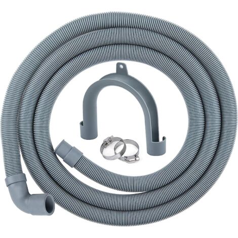 Tuyau d'évacuation polyvalent pour lave-linge et lave-vaisselle