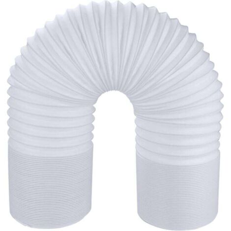 Tuyau d'évacuation pour climatiseur mobile, tuyau de ventilation flexible, rallonge pour tuyau d'évacuation pour climatiseur (150 mm x 1,5 m)