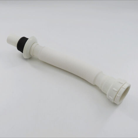 Tuyau d'évacuation pour lavabos, anti-obstruction et anti-odeurs, raccords d'évacuation, tuyau d'eau de 1,25 à 1,5 pouce.
