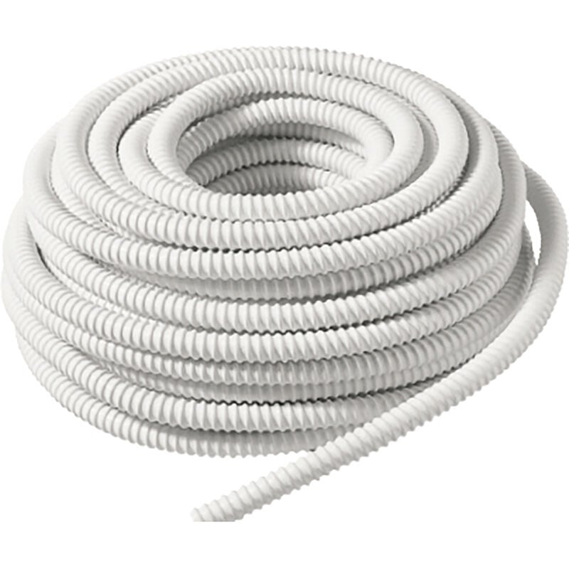 Axelair - Tuyau d'évacuation spiralé intérieur lisse - pvc - Ø16 - 30 m