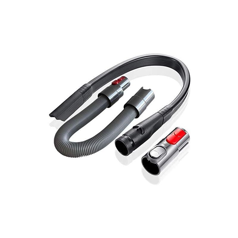 Ikodm - Tuyau d'extension flexible pour aspirateur Dyson V8 V7 V10 V11 avec adaptateur à dégagement rapide