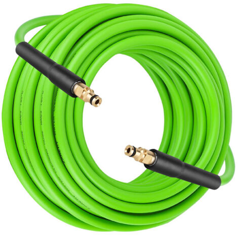 Tuyau d'extension pour nettoyeur haute pression Karcher, 6 m, avec connecteur rapide, vert, tuyau de rechange pour Karcher K2 K3 K4 K5 K7, compatible avec les séries K