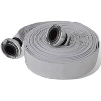 Tuyau d'incendie plat 30 m avec raccords C-Storz 2 pouces