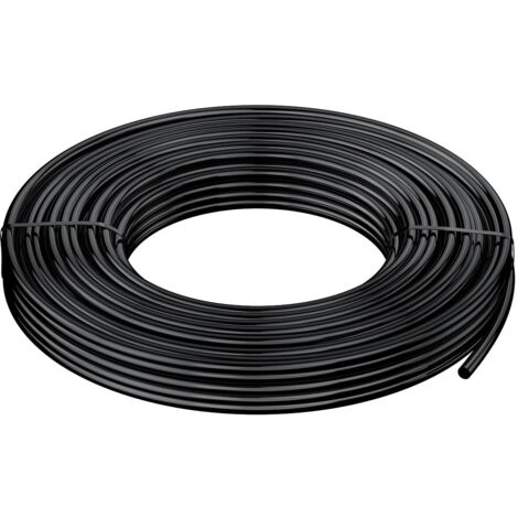 Tuyau d'irrigation goutte-à-goutte de 5 m, tuyau agricole, raccord de micro-irrigation en PVC de 4 à 6 mm, pour pelouse et jardin