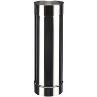 Tuyau droit inox SOI pour tous types de chaudières - Elément 45 cm - diamètre 150