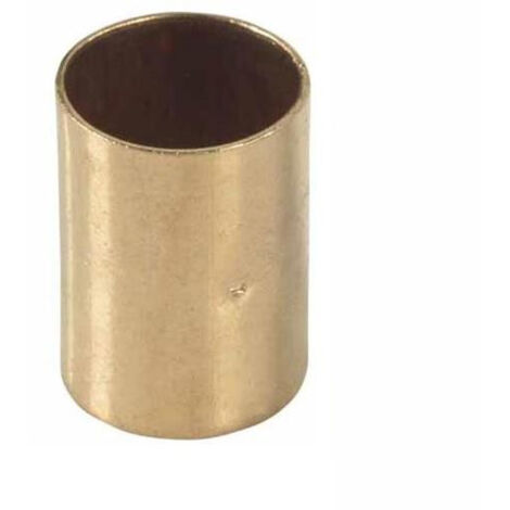 Tuyau droit installation d'eau 18x18mm connecteur cuivre soudure muff raccord
