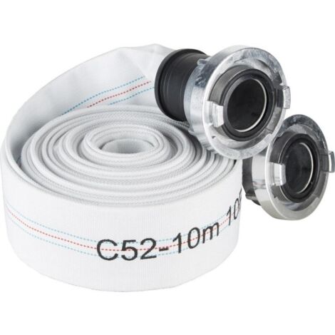 Tuyau eau refoulement avec raccord 75mm 20m