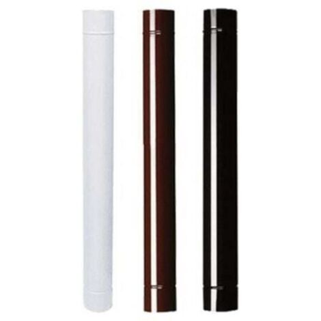 Tuyau Émaillé Pour Poêles Cm 100 Ø 10 Blanc