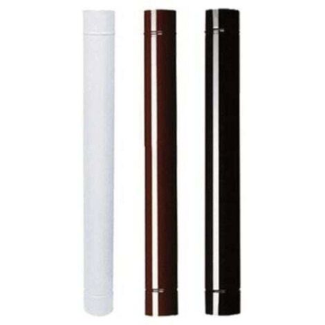 Tuyau Émaillé Pour Poêles Cm 100 Ø 10 Blanc
