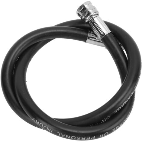 Tuyau en caoutchouc basse pression pour détendeurs de plongée, 75 cm / 29,5 pouces