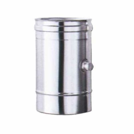Tuyau en inox 25X 25 Contrôle de combustion Aile