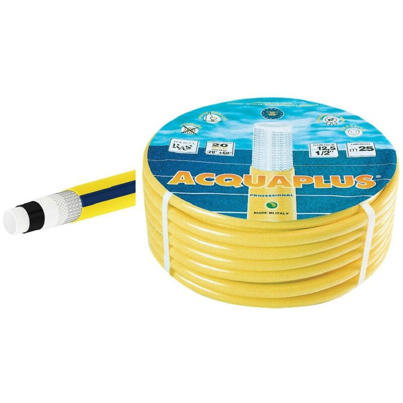 Capaldo - Tuyau en maille Acquaplus 3 couches mm.15x15mt anti-algues 20 bar pour l'irrigation - Salon