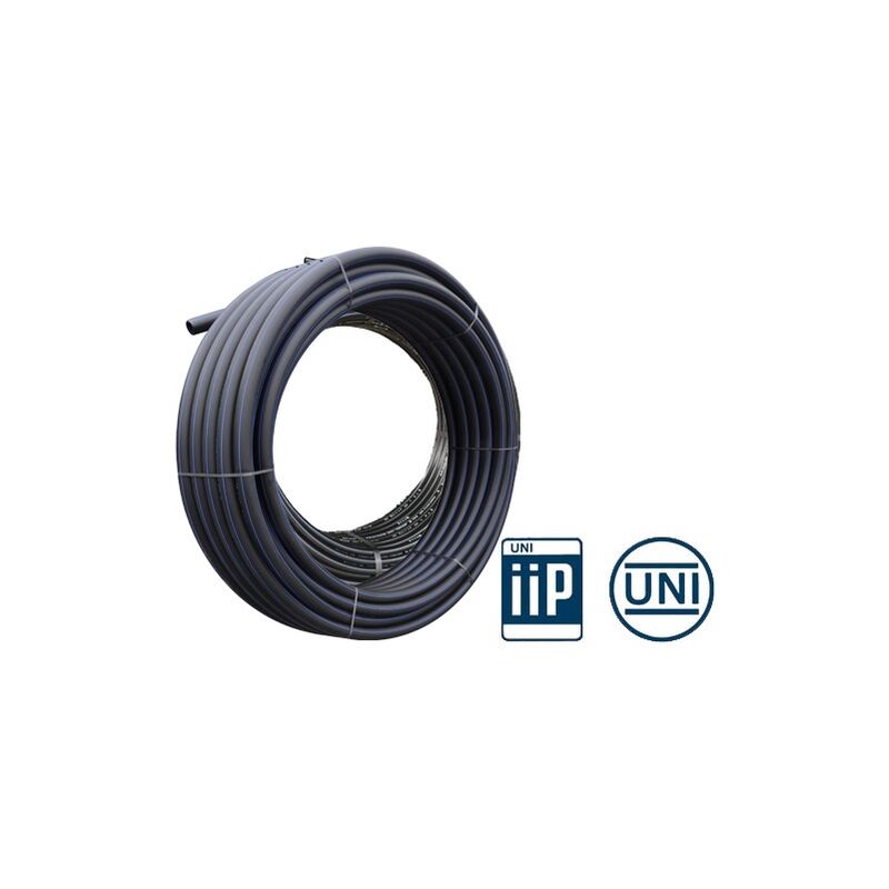 Tuyau en polyéthylène PN10 MM.25 rouleau 100 mt.