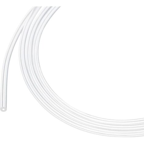 Tuyau en Silicone de 5M (16Pieds) 0,5mm DI 1,5mm DE Transparent Tuyau en Plastique Industriel en Silicone Clair pour Pompage, Vidange, Irrigation, Brassage, 0,02" x 1/16"