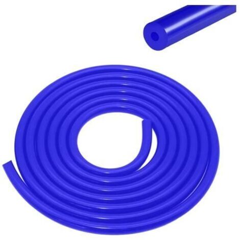 Tuyau En Silicone Durite De Depression Tuyau à Vide En Silicone 5 m DiamèTre IntéRieur 3 mm Bleu Convient à Toutes Les Pompes à Air