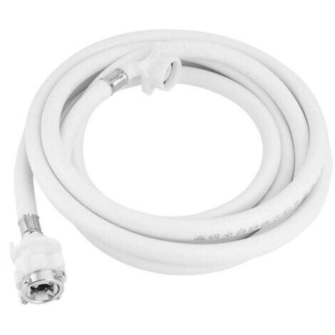 Tuyau entrée machine à laver 1,5m, connecteur tube blanc, longueur