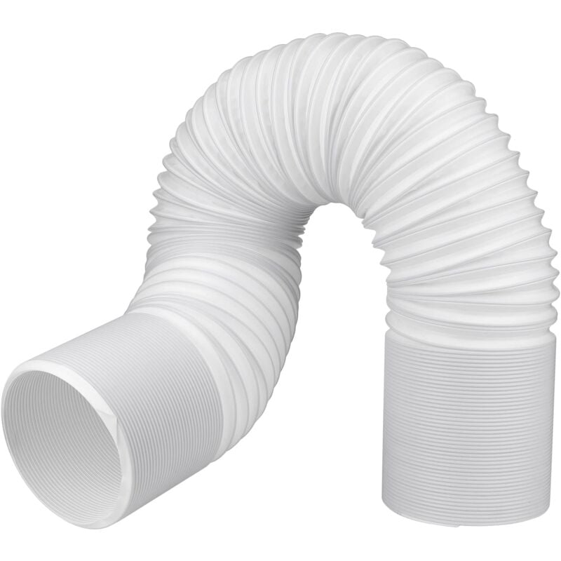 Tuyau Évacuation de Climatiseur 2 m Tuyau D'évacuation D'air Tuyau Climatiseur Mobile Universel Tuyau Kit Diamètre de 130 mm pour Climatisation