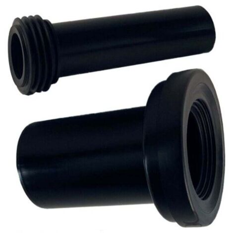 Tuyau Évacuation Eaux Usées WC Raccord Intégré Toilettes Indépendantes Fixation Vis Longueur Totale 180 mm