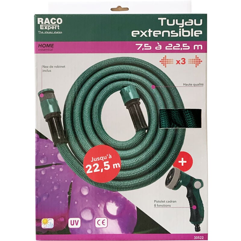 Tuyau extensible 7.5-22m