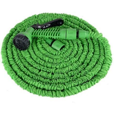 Tuyau extensible de jardin 22,5 m avec 7 fonctions pour lavage étanche à l'eau