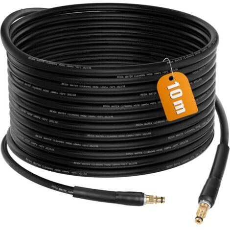 Tuyau extension 10m pour nettoyeur Kärcher K series, connecteur rapide Click Plug