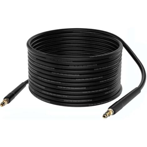 Tuyau Extension Haute Pression 15M Compatible Nettoyeur Karcher Serie K2 K3 K4 K5 K6 K7