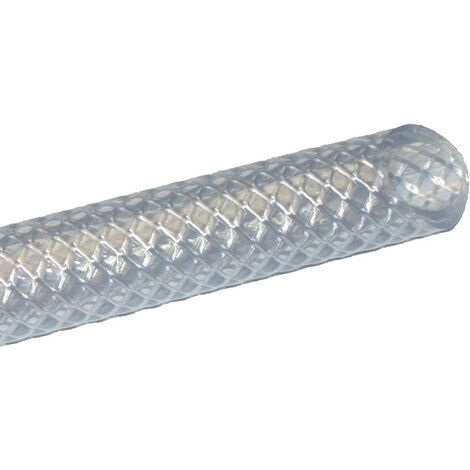 Tuyau cristal arme 12x19 mm  filclair transparent couronne de 25 m