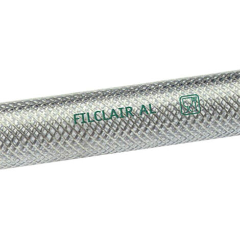 Tuyau FILCLAIR AL sans phtalate transparent 6x12mm longueur 25m - ALFAFLEX - FI0612025
