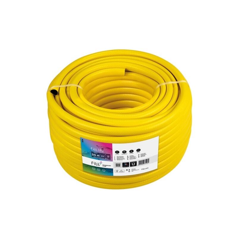 Tuyau lily jaune d 19mm x 50m - Fitt