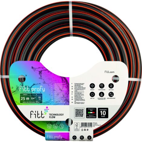 Tuyau Fitt Profy Noir 19mm X 25m