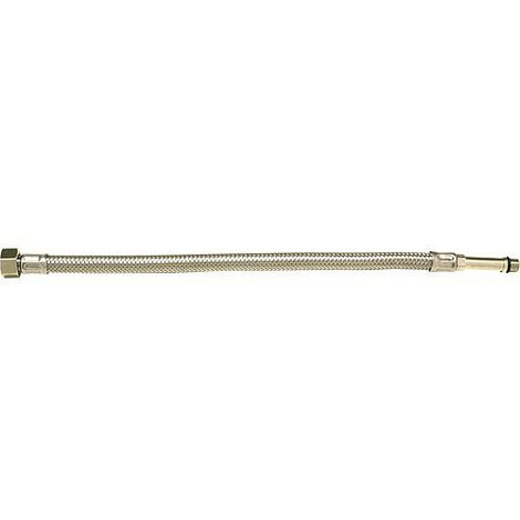 tuyau flexible de raccord ecrou chapeau 3/8" x M 10, KTW-A 350 mm, nipple filete male long