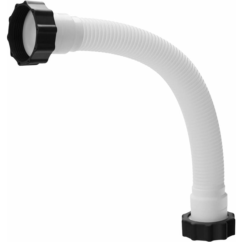 Tuyau flexible de rechange pour filtre de piscine, tuyau de pompe de piscine, tuyau d'aspiration - white