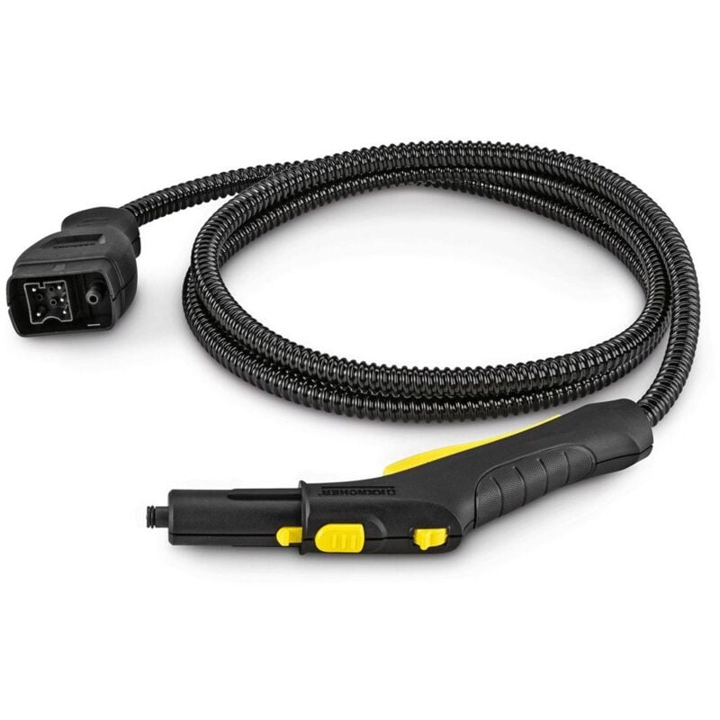 Karcher - Flexible de raccordement 2,5m avec poignée et commutateur pour Nettoyeur Vapeur 43220470