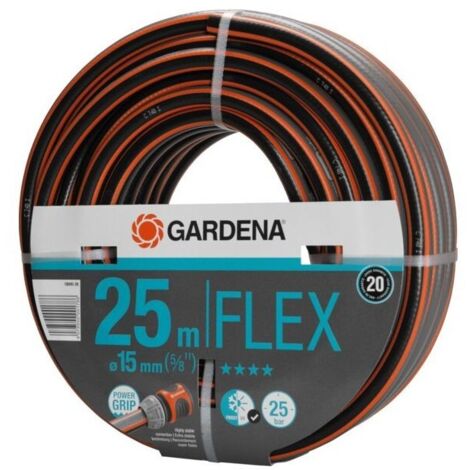 Tuyau Flexible D'irrigation Ø15mm (5/8'') Rouleau 25m. Gardena