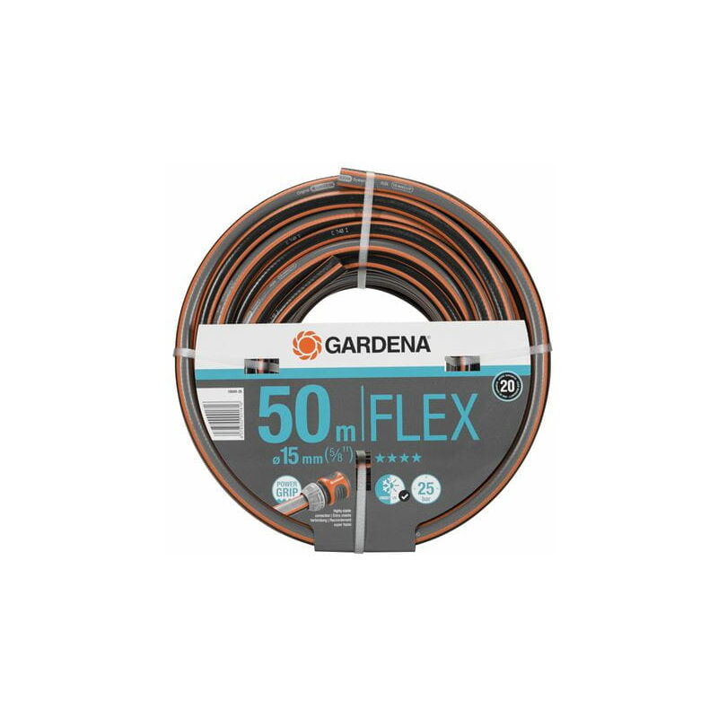 Gardena - Tuyau d'arrosage Comfort flex 15 mm (5/8'') 50 m (18049-26)