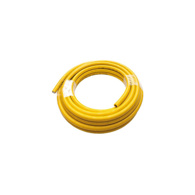 Tuyau flexible en acier inoxydable de 4 m. Rouleau couvert uniroll 1/2' pour gaz uni en 15266.