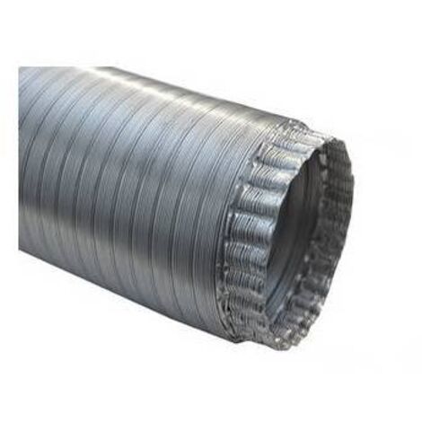 TUYAU FLEXIBLE EN ALUMINIUM LONGUEUR 3 M. Dimensions : diamètre 140