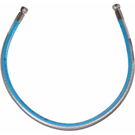 Flexible tuyau gaz naturel 0,75 m – Longueur flexible – Filetage F 1/2' – Norme NF D 36 121 – Connexion sécurisée – Eurogaz