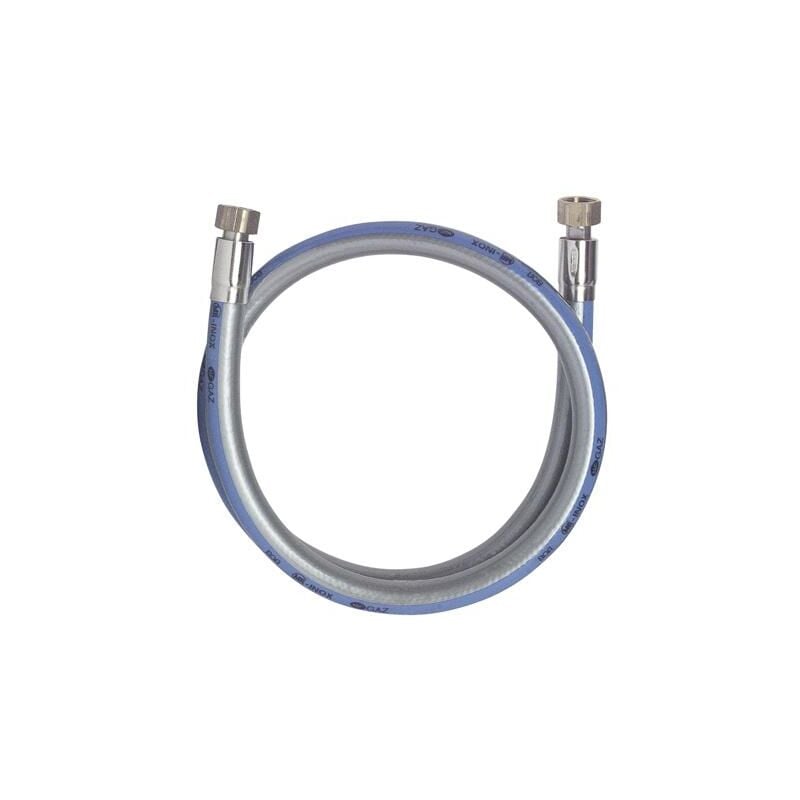 Tuyau flexible inox a embouts mecaniques pour gaz naturel - sans date limite d'emploi