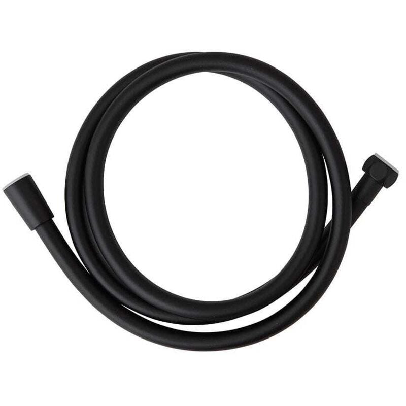Tuyau Flexible Noir Mat Pour Fixation Sur Pommeau De Douche 150Cm