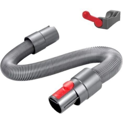 Tuyau flexible pour aspirateur Dyson V15 V11 V10 V8 V7 Series, Kit d'accessoires pour Dyson V15 V11 V10 V8 V7 Tuyau extension & bouton fixation