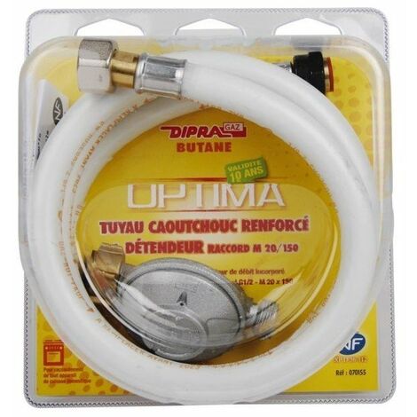070155 tuyau flex 1 5m optima + detendeur butane