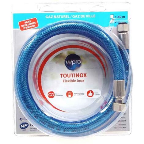 tuyau gaz naturel toutinox 2m illimite
