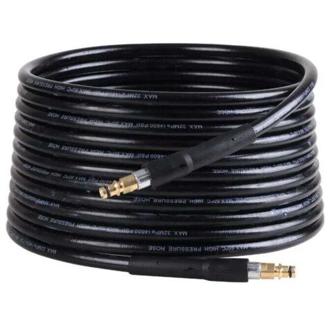 Tuyau Haute Pression 10m Compatible Kärcher K2 K3 K4 K5 K6 K7 Avec Connecteur Rapide Click